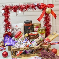 Premium Festive Gourmet & Chocolate Gift Crate